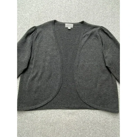 Eileen Fisher Sweater Womens Extra Large Black Merino Wool Ribbed Pullover Long - Picture 12 of 16